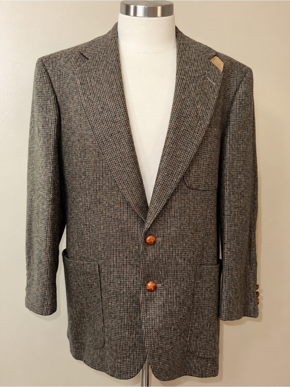 Sutter & Grant 42R 100% Wool Jacket Blazer 22” arm length Sport Coat